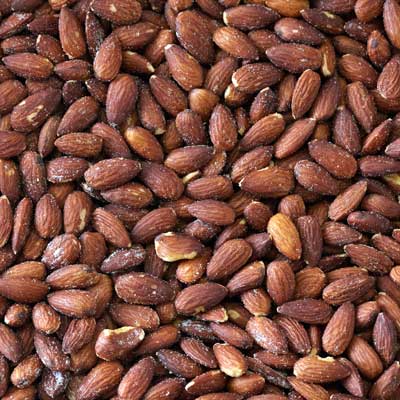 Roasted Natural Whole Almonds (Salted)